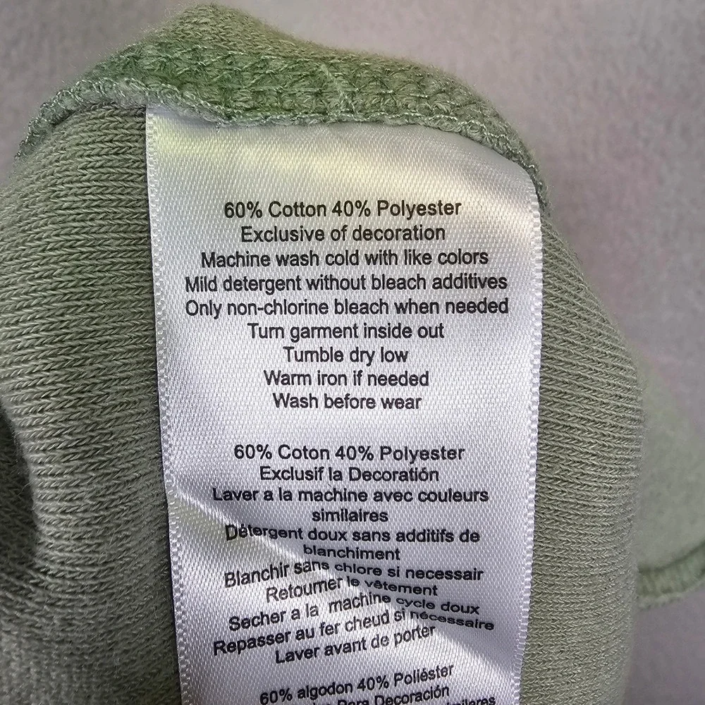 Boxercraft‎ Sage Green Fleece Lounge Shorts Embroidered Dog Heart Large NWT